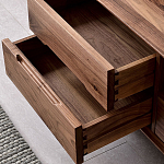 Тумба под телевизориз массива дерева TV Stand made of Walnut Wood варинант исполнения - 7 | Loft Concept в Санкт-петербурге