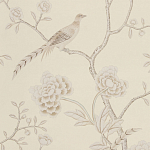 Обои ручная роспись Earlham Platinum Mica варинант исполнения - 1 | Loft Concept в Санкт-петербурге