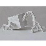 Скульптура «Окаменелый рост», Белый объект варинант исполнения - 1 | Loft Concept в Санкт-петербурге