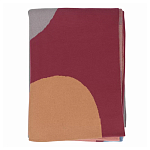 Плед из хлопка с абстрактным принтом Elysian Flow Ember варинант исполнения - 5 | Loft Concept в Санкт-петербурге