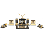 Настольный письменный набор из яшмы и долерита в подарочной упаковке Manager Organizer варинант исполнения - 3 | Loft Concept в Санкт-петербурге