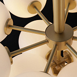 Люстра круглая со стеклянными сферами Maleficent варинант исполнения - 3 | Loft Concept в Санкт-петербурге