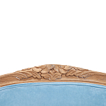 Кресло Ava Classical Armchair light blue velour варинант исполнения - 4 | Loft Concept в Санкт-петербурге