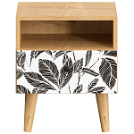 Прикроватная тумба с изображением на ящике Elise Nightstand варинант исполнения - 19 | Loft Concept в Санкт-петербурге