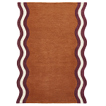 Ковер с оригинальной волнистой отделкой Woven from Wool варинант исполнения - 1 | Loft Concept в Санкт-петербурге