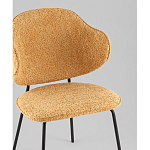 Стул Bellamy букле охра варинант исполнения - 2 | Loft Concept в Санкт-петербурге