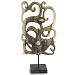 Маска ручной работы деревянная резная Mask Abstraction варинант исполнения - 1 | Loft Concept в Санкт-петербурге