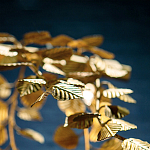 Люстра золотая с декором в виде веток эвкалипта Eucalyptus Branches варинант исполнения - 6 | Loft Concept в Санкт-петербурге