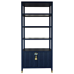 Стеллаж со стеклянными полками Elsa Dreams Blue варинант исполнения - 9 | Loft Concept в Санкт-петербурге