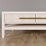 Кофейный стол Primo с двумя ящиками Светлый дуб варинант исполнения - 3 | Loft Concept в Санкт-петербурге