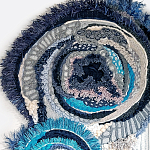 Текстильный Арт-объект ручной работы Galaxy варинант исполнения - 2 | Loft Concept в Санкт-петербурге