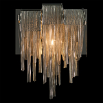 Бра с перфорированными металлическими дугами и цепочками 22 см Atlantis Chain варинант исполнения - 10 | Loft Concept в Санкт-петербурге