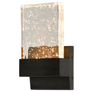 Бра светодиодное из текстурного стекла Texture Plate