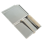 Портсигар с газовой зажигалкой из натурального камня Яшма Змеиная Stone Cigarettes Cases варинант исполнения - 3 | Loft Concept в Санкт-петербурге