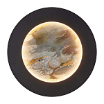 Бра в форме диска черного цвета Borders of Black варинант исполнения - 1 | Loft Concept в Санкт-петербурге