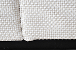 Дизайнерское кресло мягкое с обивкой из рогожки кремового цвета Decoration of Everything варинант исполнения - 3 | Loft Concept в Санкт-петербурге