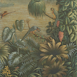 Обои ручная роспись Le Brésil Brume варинант исполнения - 2 | Loft Concept в Санкт-петербурге