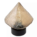 Настольный светильник с янтарным рельефным плафоном Lamp with Frozen Glass Effect варинант исполнения - 1 | Loft Concept в Санкт-петербурге