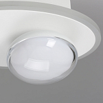 Бра овальной формы белого цвета с 2-мя лампами Lunar Pebbles варинант исполнения - 6 | Loft Concept в Санкт-петербурге