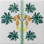 Плитка дизайнерская с рисунком Бритва варинант исполнения - 2 | Loft Concept в Санкт-петербурге