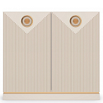 Комод с фактурными дверцами Satin Furniture варинант исполнения - 4 | Loft Concept в Санкт-петербурге