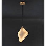 Подвесной светильник фигурный плафон Stone Polygon варинант исполнения - 1 | Loft Concept в Санкт-петербурге