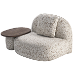 Кресло со столиком Orus  варинант исполнения - 2 | Loft Concept в Санкт-петербурге