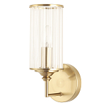 Бра с цилиндрическим рифленым стеклянным плафоном Jeanette варинант исполнения - 3 | Loft Concept в Санкт-петербурге