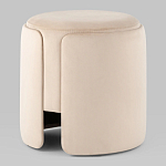 Пуф Alice Poof Beige Бежевый велюр варинант исполнения - 6 | Loft Concept в Санкт-петербурге