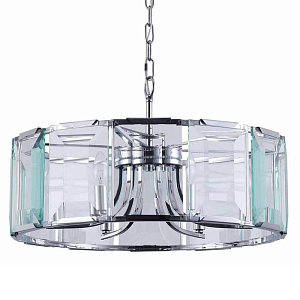 Люстра Harlow Crystal Round Chandelier chrome 6