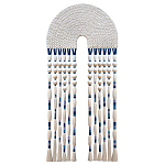 Настенное украшение из нитей Корона с кисточками Crown Wall Hanging варинант исполнения - 4 | Loft Concept в Санкт-петербурге