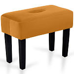 Мягкий  пуф на черных ножках Winton Pouf варинант исполнения - 13 | Loft Concept в Санкт-петербурге