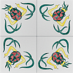 Плитка дизайнерская Драконий фрукт варинант исполнения - 1 | Loft Concept в Санкт-петербурге