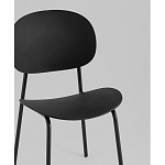 Стул Edie пластик черный варинант исполнения - 2 | Loft Concept в Санкт-петербурге