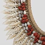 Этническое ожерелье из ракушек на подставке Ethnic Necklace Sharp Lacy Shells варинант исполнения - 2 | Loft Concept в Санкт-петербурге