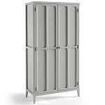 Шкаф серый Silva Grey Cabinet варинант исполнения - 2 | Loft Concept в Санкт-петербурге