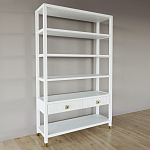 Стеллаж с двумя ящиками Elsa Dreams White варинант исполнения - 1 | Loft Concept в Санкт-петербурге