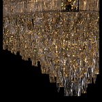 Люстра с каскадом из прозрачного хрусталя Constant Sparks варинант исполнения - 13 | Loft Concept в Санкт-петербурге