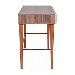 Стол письменный из массива бука с 2-мя ящиками бежевый Wenge Light варинант исполнения - 2 | Loft Concept в Санкт-петербурге