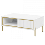 Стол журнальный белый глянцевый Antique Order варинант исполнения - 1 | Loft Concept в Санкт-петербурге