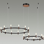 Люстра подвесная с цилиндрическими плафонами на двух круглых подвесах  Arnaut Light варинант исполнения - 3 | Loft Concept в Санкт-петербурге