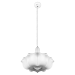 Подвесной светильник с белым фигурным абажуром и мягкими волнистыми краями Cloud Motion  варинант исполнения - 2 | Loft Concept в Санкт-петербурге
