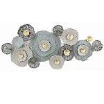 Панно настенное Blank Sheet Gray Flower варинант исполнения - 1 | Loft Concept в Санкт-петербурге