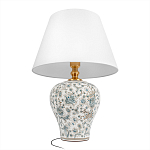 Настольная лампа с цветочной росписью Lamp Flower Painting варинант исполнения - 3 | Loft Concept в Санкт-петербурге