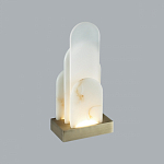 Настольная лампа с белыми вертикальными элементами Alabaster Totem   варинант исполнения - 6 | Loft Concept в Санкт-петербурге
