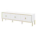 ТВ-тумба белая с тремя ящиками Antique Order варинант исполнения - 1 | Loft Concept в Санкт-петербурге