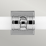 Бра для ванных комнат горизонтальное с двумя матовыми стеклянными цилиндическими плафонами Feiss варинант исполнения - 6 | Loft Concept в Санкт-петербурге