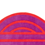 Дизайнерский ковер розовый Poltronova Sofo Rosancio Rug варинант исполнения - 6 | Loft Concept в Санкт-петербурге