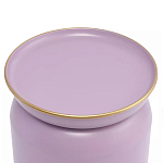 Журнальный столик круглый сиреневого цвета Noticeable Element варинант исполнения - 2 | Loft Concept в Санкт-петербурге