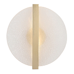 Бра с белым матовым стеклянным плафоном круглой формы Soft Glow Harmony варинант исполнения - 2 | Loft Concept в Санкт-петербурге